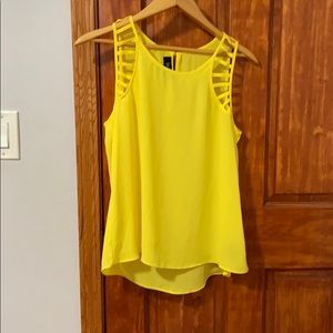 Yellow tank top